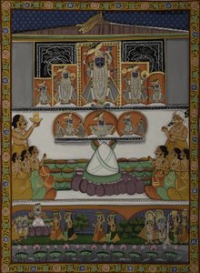 Hengivenhed over for Krishna-templet