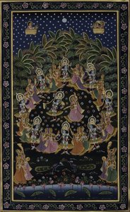 Krishnas guddommelige dans