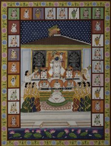 Tilbedelse i Shrinathji-templet af IMAGINEERS STUDIO
