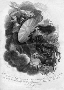 Revolutionær raseri på vej til at slavebinde eller ødelægge Europas nationer, 1816.