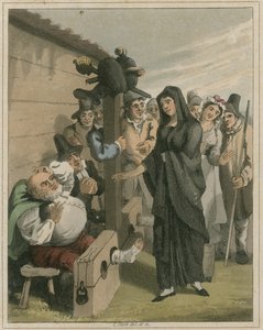 Illustration fra Hudibras af Samuel Butler