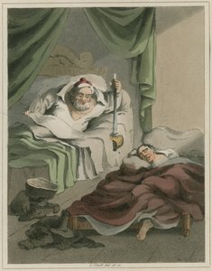 Illustration fra Hudibras af Samuel Butler