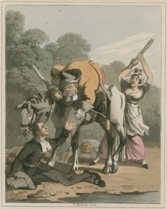 Illustration fra Hudibras af Samuel Butler