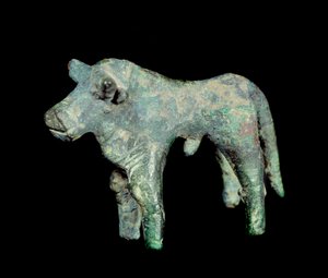 Iberisk civilisation: bronzetyr. Paris, Musée Picasso af Iberian Iberian
