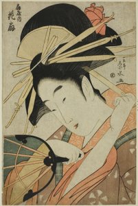 Courtesane Hanaogi fra Ogiya