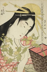 Skolens hånd Tsukioka af te hyukoh, ca. 1797