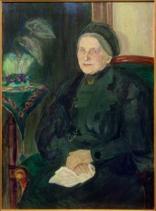 Portræt af en ældre dame (Emma Turck)