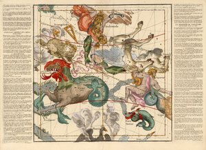 Forårsjævndøgn 1674 (håndfarvet gravering) af Ignace Gaston Pardies
