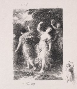 Bacchus. af Ignace Henri Jean Fantin Latour
