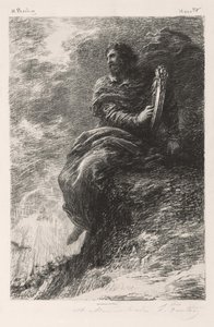 Harolde i bjergene, 1884. af Ignace Henri Jean Fantin Latour