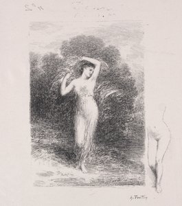 Den unge patient. af Ignace Henri Jean Fantin-Latour