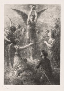 Præludium til Lohengrin, 1898. af Ignace Henri Jean Fantin Latour
