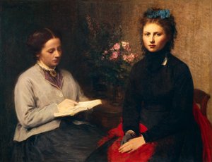 Læsning af Ignace Henri Jean Fantin Latour