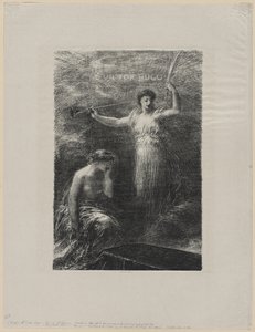 Til Victor Hugo, 1889. af Ignace Henri Jean Fantin Latour