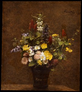 Vilde Blomster af Ignace Henri Jean Fantin Latour