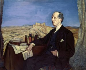AZORIN – 1873/1967 – MALERET I 1941 – I BAGGRUNDSANSYN AF JADRAQUE af Ignacio Zuloaga y Zabaleta