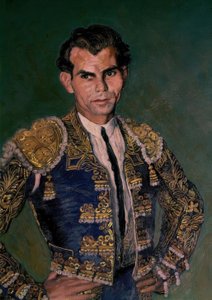 DOMINGO ORTEGA 1945 - DETALJER af Ignacio Zuloaga y Zabaleta