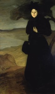 PORTRÆT AF VALENTINS-DETHOMAS - 1894/95 - O / L - 200X120 CM af Ignacio Zuloaga y Zabaleta