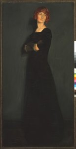 Portræt af Madame Malinowska af Ignacio Zuloaga y Zabaleta