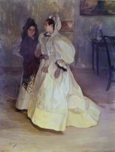 To Venner, 1896, Olie på lærred af Ignacio Zuloaga y Zabaleta