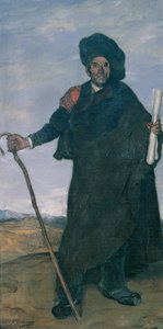 Portræt af digteren Don Miguel, ca. 1900. af Ignacio Zuloaga y Zabaleto