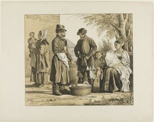 Scener fra russisk folkeliv