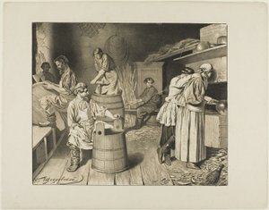 Scener fra russisk folkeliv