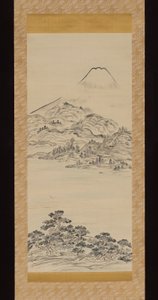 Mount Fuji, med udsigt fra Tago no Ura Bay