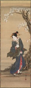 Courtesane, 1800-tallet.