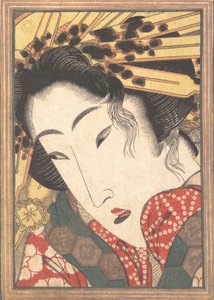 Afvist Geisha fra Passions Cooled by Springtime Snow, 1824.