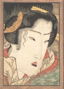 Afvist Geisha fra Passions Cooled by Springtime Snow, 1824.
