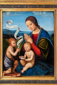 Jomfru Maria med Jesusbarnet og Johannesbarnet