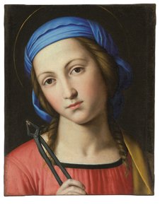 Saint Apollonia (olie på lærred)