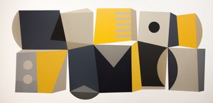 Geometrisk blokkomposition af Ildefonso Martín