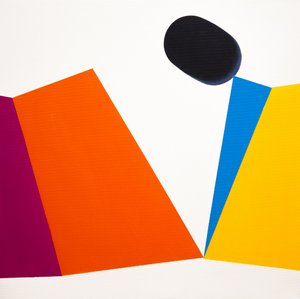 Geometriske farveblokke af Ildefonso Martín