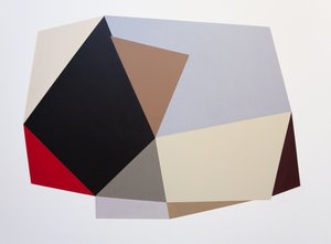 Moderne geometriske former af Ildefonso Martín
