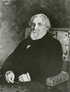 Portræt af Ivan Turgenev