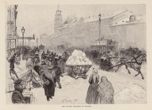 Nevskij Prospekt om vinteren (gravering)