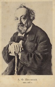 Aleksey Pisemsky, russisk romanforfatter og dramatiker af Ilya Efimovich Repin