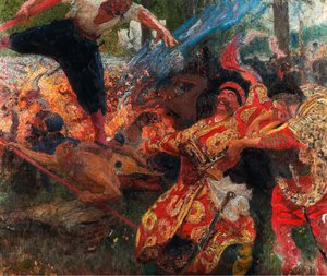Hopak af Ilya Efimovich Repin