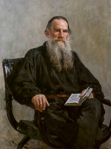 LEON TOLSTOI af Ilya Efimovich Repin