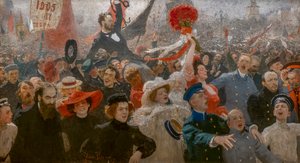 17. oktober 1905 af Ilya Efimovich Repin