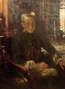 Portræt af Alexander Kerensky 1881-1970, 1917-1918. af Ilya Efimovich Repin