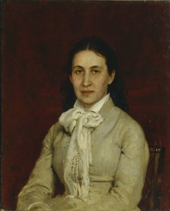 Portræt af Elizaveta Grigoryevna Mamontova 1847-1908, 1878 af Ilya Efimovich Repin