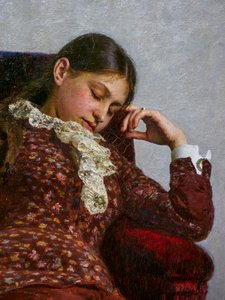 HVILE (detaljer) af Ilya Efimovich Repin