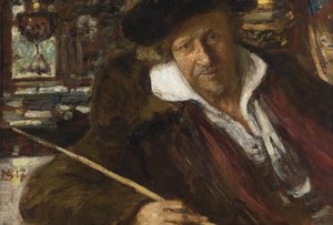 Selvportræt, 1917 af Ilya Efimovich Repin