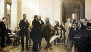 Slaviske komponister, 1871-1872 af Ilya Efimovich Repin