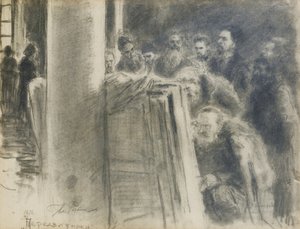 Peredvizhniki-gruppen af Ilya Efimovich Repin