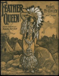Feather- Queen, ca. 1770-1959 (tryk) af Inc. Leo Feist