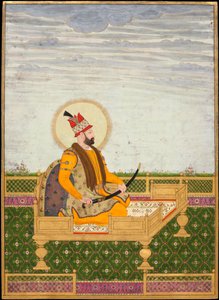 Portræt af Nader Shah